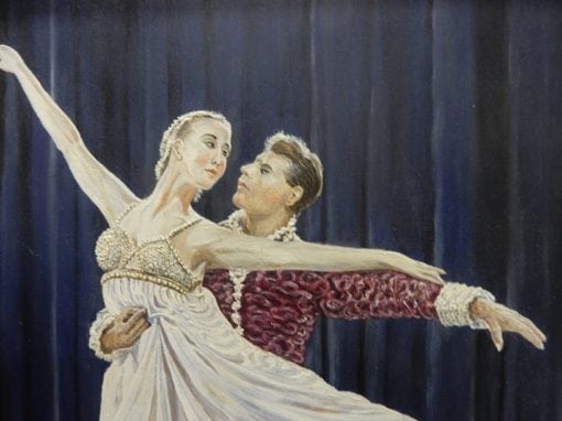 Schilderij Ballet H.Tjittes 1991